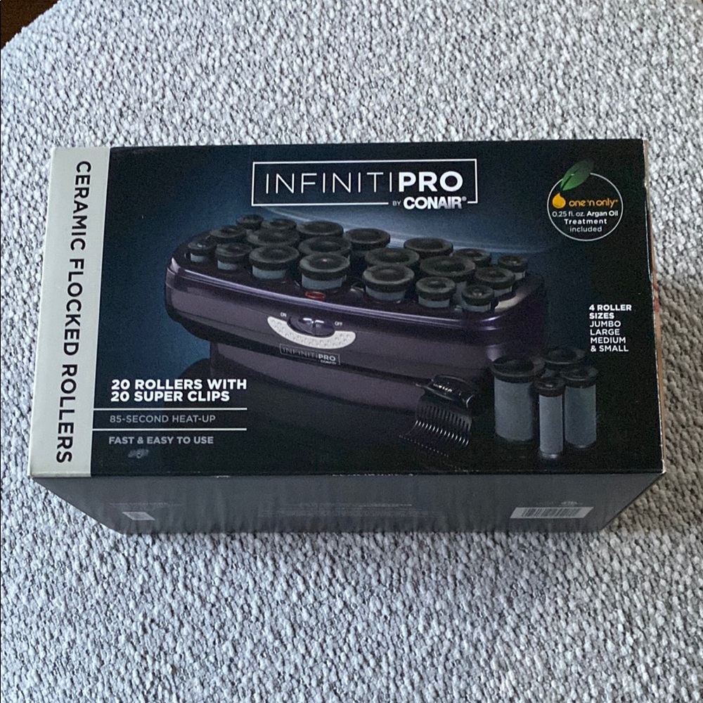 InfinitiPRO by Conair Ceramic Flocked Rollers
